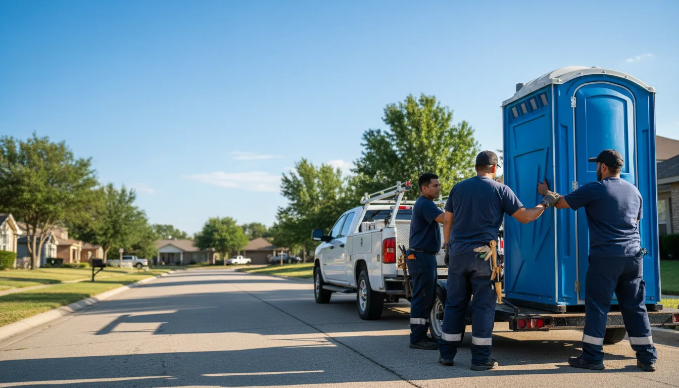 Portable Toilet Rental in Axtell, TX near me